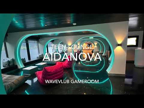 AIDAnova Aida Cruise Kreuzfahrt Jugendclub Waveclub Teens Teenager GAMEROOM Kids Aidaperla prima