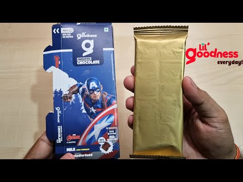 Lil' Goodness Prebiotic Turmeric Milk Chocolate Bar🍫 | Ingredients, Taste, Price | Happytizers Ltd.