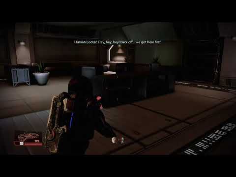 Mass Effect 2 LE: Recruiting Dr. Mordin Solus- Killing the looters