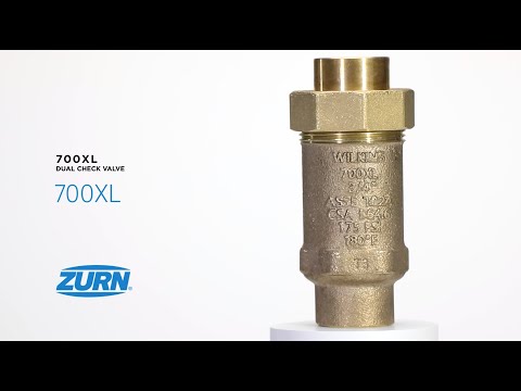 700XL | Dual Check Valve | Water Backflow Preventer | Zurn 700XL | Dual Check Valve | Water Backflow Preventer | Zurn