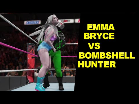 GLOW 1985 Emma Bryce vs Bombshell Hunter - Mixed Match