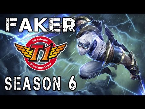 SKT T1 Faker ZED vs Viktor MID :: Season 6 Patch 6.1 :: KR Challenger