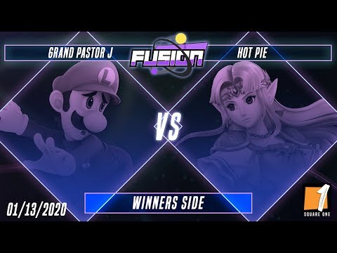 Fusion #6 - Grand Pastor J (Luigi) Vs. Hot Pie (Zelda) - Winners Side - Smash Ultimate