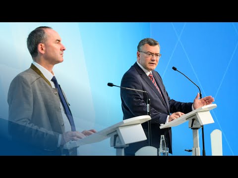 Pressekonferenz nach der Kabinettssitzung (19.09.2022) - Bayern