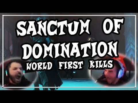 Sanctum of Domination World First Boss Kill Reactions