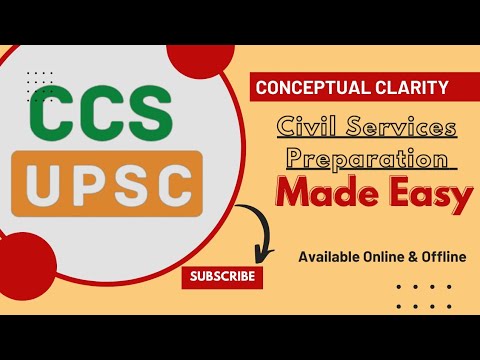CCS UPSC Jharkhand  Video 1