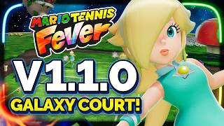 FREE Mario Galaxy Court Added to Mario Tennis Fever + More!