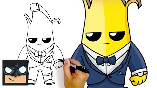 How To Draw Agent Peely 🍌 NEW “TOP SECRET” 