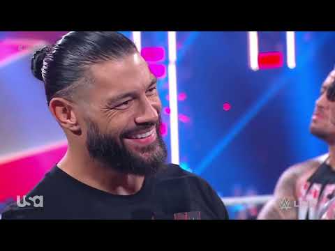 Riddle confronts Roman Reigns and Sami Zayn-  WWE Raw 10/10/2022