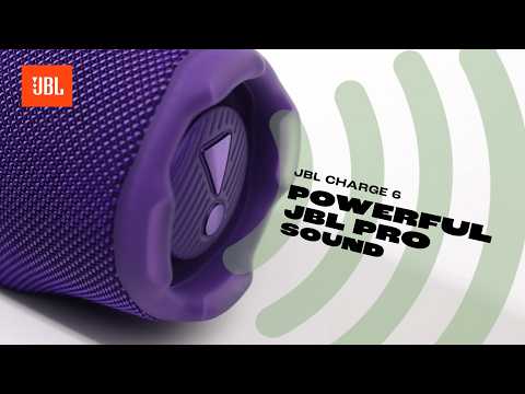JBL | Charge 6: Experience Portable Audio Like Never Before!