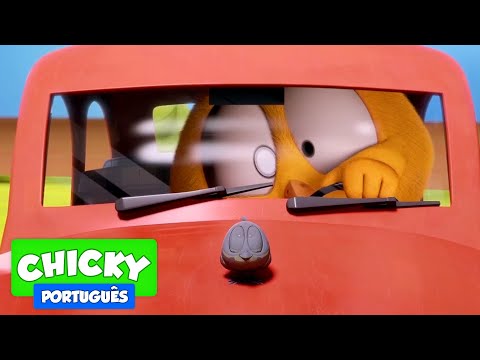Capa de Onde está Chicky? O carro de Chicky