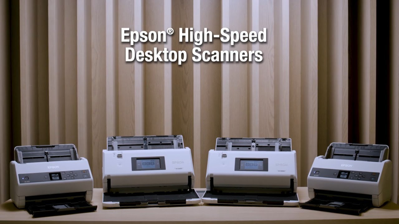 Epson High-Speed Scanners | High-Volume Scanning Solutions