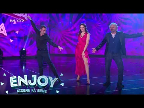 Enjoy - Ridere Fa Bene - Diana Del Bufalo balla sulle note di Save the last dance for me