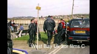preview picture of video 'West Bay Dorset UK BIKERS'