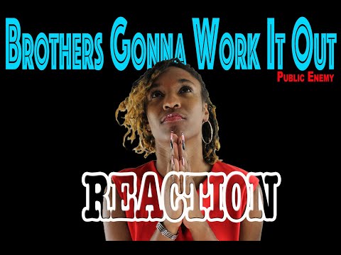 FIRST TIME HEARING Public Enemy - Brothers Gonna Work It Out | REACTION (InAVeeCoop Reacts)