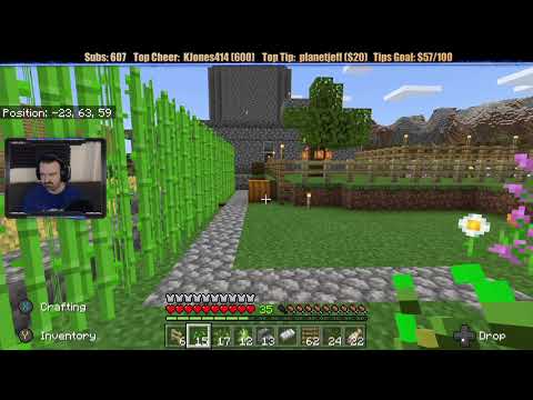 Minecraft "Chill Stream" Sept. 8, 2019 pt2 - Finishing Touches and Next Week...