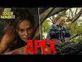 Hunt Begins Apex 2026 Charlize Theron Taron Egerton