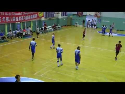 World Tchoukball Championship 2015 - (3rd and 4th Place Final) Malaysia vs Italy 1