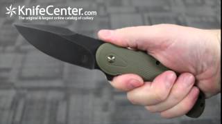 Todd Begg Custom Field Grade Bodega OD Green Handles Flipper