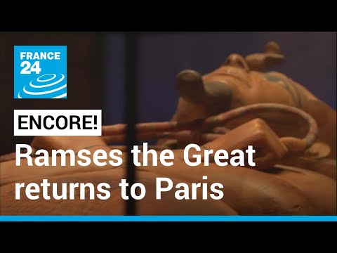 Egyptian pharaoh Ramses the Great returns to Paris for blockbuster exhibition • FRANCE 24 English