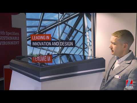 Lamilux Glass Skylight FE 3° at Futurebuild