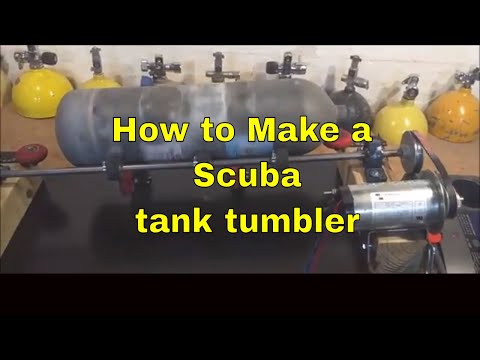 How to make a Scuba tank tumbler