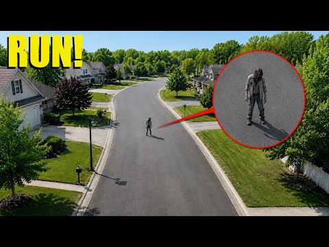 If you ever see a Zombie outside your house... LOCK YOUR DOORS AND HIDE!!