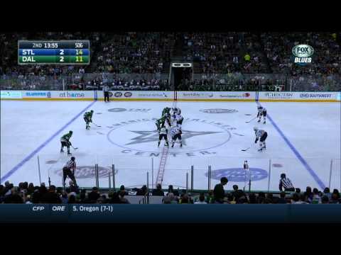 Jori Lehtera sweet backand goal 2-2 St. Louis Blues vs Dallas Stars Oct 28 2014 NHL