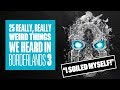 25 Weird Things Borderlands 3 Characters Say - BORDERLANDS 3 GAMEPLAY PS4