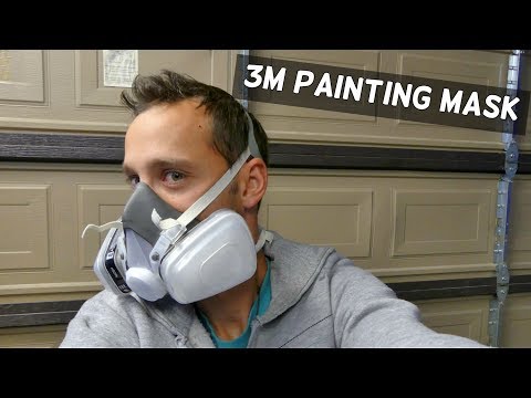 3M PAINTING MASK REVIEW ual Cartridge Respirator Assembly,Organic Vapor/P95