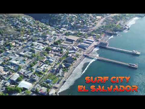 Costa salvadoreña,la libertad, el salvador, surf city visto lo alto #elsalvador #surfcityelsalvador 