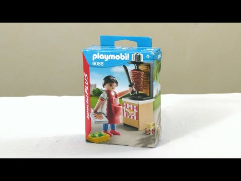 Unboxing Playmobil : Le vendeur de kebab (2017) – 9088