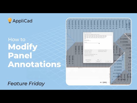 How to Modify Panel Annotations – AppliCad Roof Wizard Feature Friday
