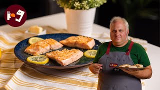 SALMÓN a la mantequilla y limón: una CENA SÚPER FÁCIL