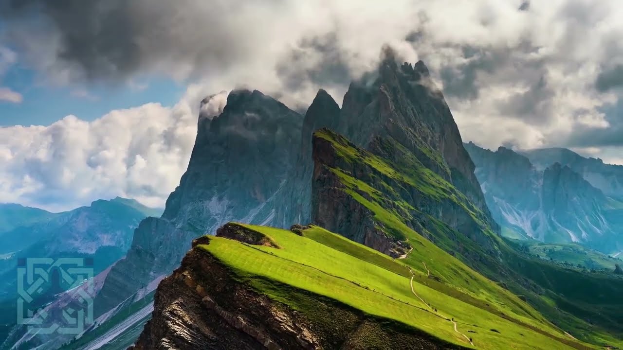 Nature | 4K | Mountains, Oceans, Forests | Peaceful Music