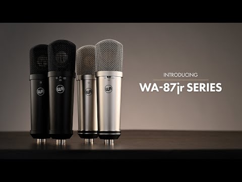 Warm Audio WA-87 “jr” Large Diaphragm Condenser Microphone Studio Essentials- Black image 5