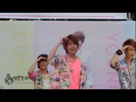 120617 BOYFRIEND江南街頭SHOWCASE-내가 갈게（主榮旻）
