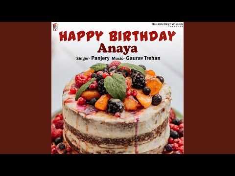 Happy Birthday Anaya
