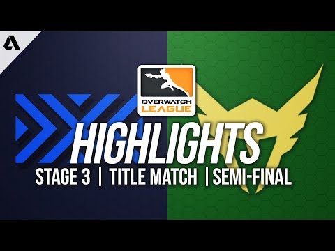 Los Angeles Valiant vs New York Excelsior | Overwatch League Highlights OWL Stage 3 Semi Finals