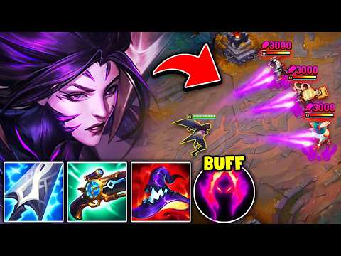 NEW AP SNIPER KAI'SA ONE SHOTS YOU FROM ACROSS THE LANE! (BUFFED DARK HARVEST)