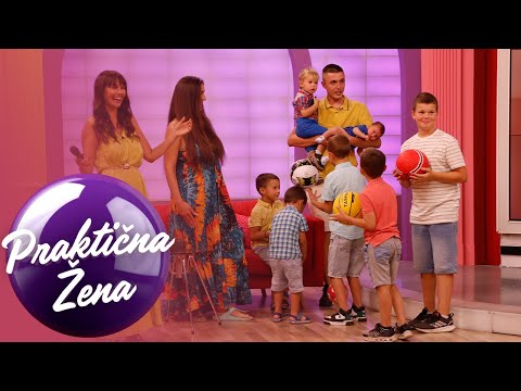 Praktična žena – Porodica Ivanišević, život sa sedam sinova