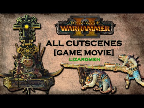 Total War Warhammer 2 All Cutscenes (Game Movie) 4K
