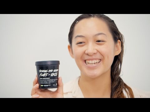 LUSH Hair Treatment: Jasmine & Henna Fluff Eaze