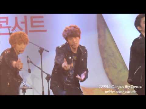 120912 Campus Big Concert - MAMA (EXO-K Baekhyun focused) cut