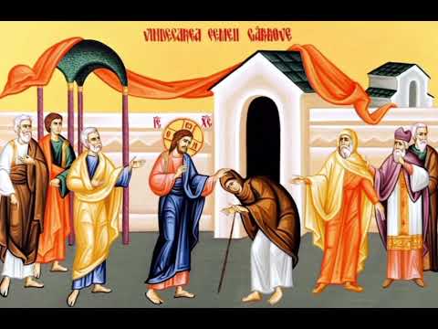 Pr. Antonie - Predica la Duminica a 27-a după Rusalii - Vindecarea femeii gârbove, Sf. Mc. Filofteia