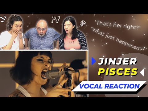 JINJER - Pisces - Vocal Coach Reacts [Live Session]