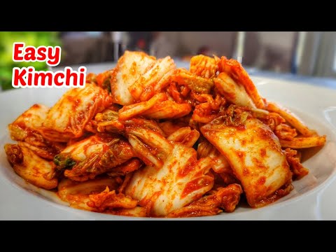 SUPER EASY AND DELICIOUS KIMCHI RECIPE!!! | EASY KIMCHI RECIPE