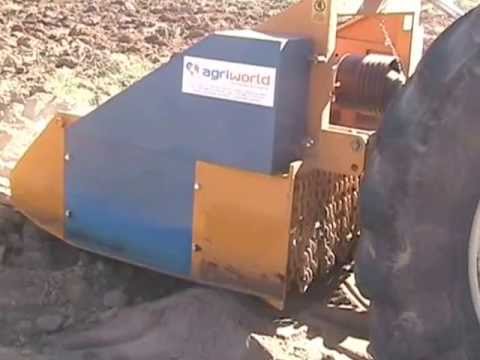 FRANTUMATRICE DI SASSI A MARTELLI 2FSD-170.24 AGRI WORLD SRL STONE CRUSHER  BROYEUR DE PIERRES