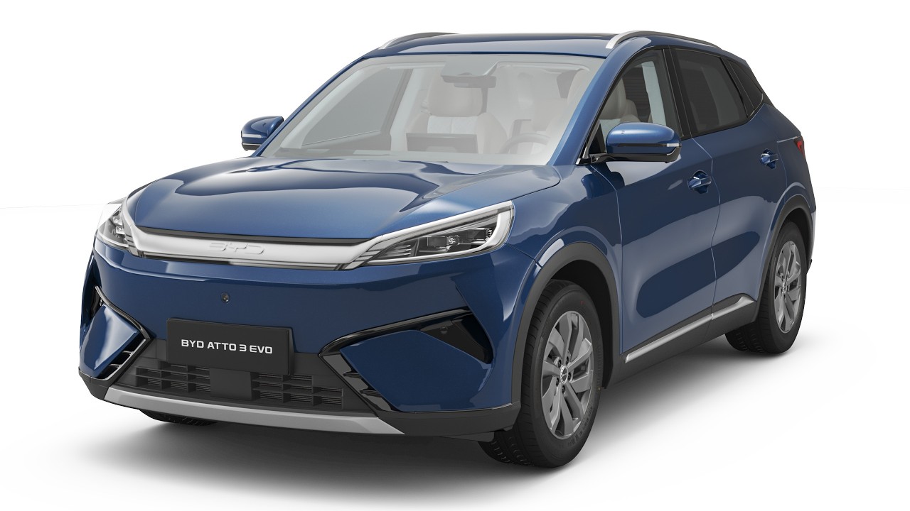 2026 BYD Atto 3 Evo with Interior 3D Model
