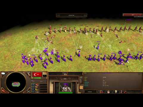 Age of Empires 3 - 100 Sepoy Vs 100 Ashigaru Musketeer 4K